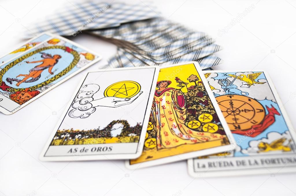 Cartas de tarô — Fotografias de Stock © ronin69 #62595887