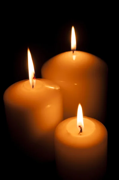 Свічки свічки — стокове фото