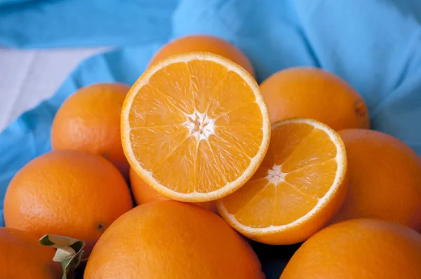 Orangen Nahaufnahme — Stockfoto