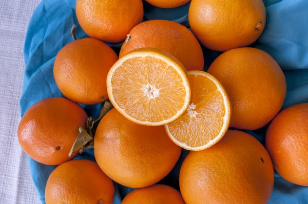 Orangen Nahaufnahme — Stockfoto