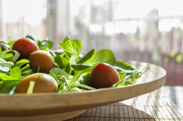 Kiraz domates salatası — Stok fotoğraf