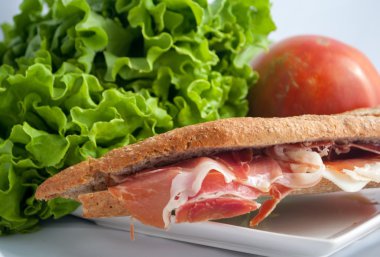 jambon bocadillo sandviç