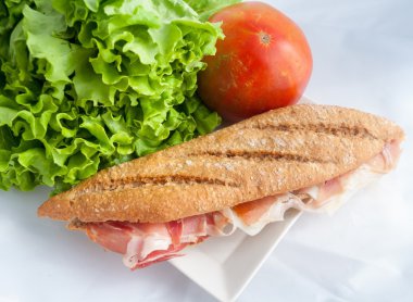 jambon bocadillo sandviç