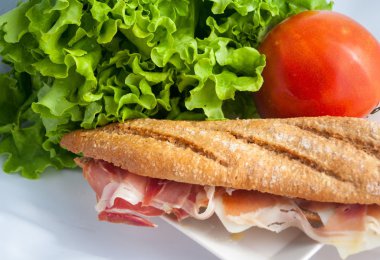 jambon bocadillo sandviç