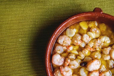 Sarımsaklı karides