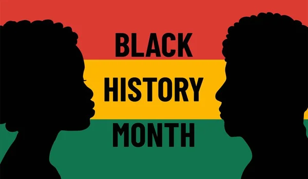 Siyahların Tarihi Ayı. Afrikalı Amerikan Tarihi. Siyahların olduğu bir protesto posteri. Afrikalı erkek ve kadınlar