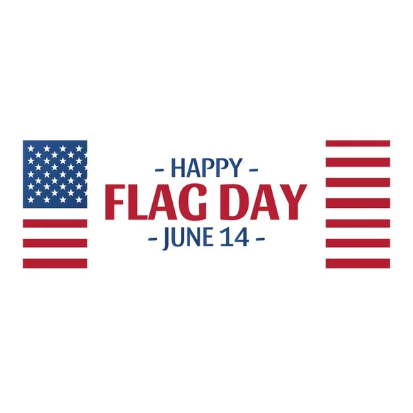 Usa Nationaldag Flaggdag Patriotisk Semester Usa — Stock vektor
