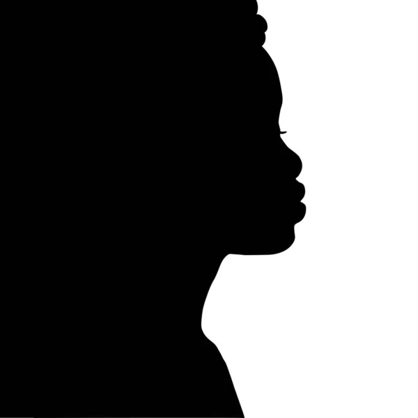 黒人女性歴史月間 アフリカ系アメリカ人の歴史 — ストックベクタ