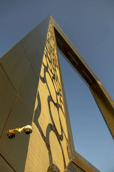 ドバイフレームとして知られている人気の観光名所の建物 アラブ首長国連邦 — ストック写真