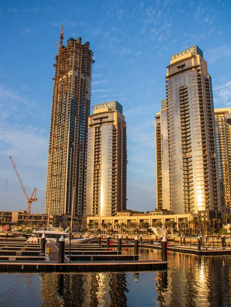 Dubai Kreek Haven Ontwikkeling Door Emaar Vae — Stockfoto