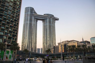 Sky view Adres Oteli. Dubai 'de. BAE.