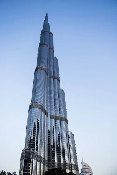 View Tallest Building World Burj Khalifa Dubai Uae — Foto de Stock