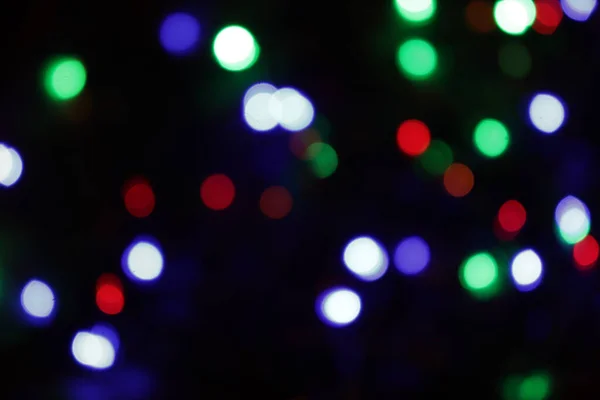 Foto Fondo Colorido Con Luces Borrosas — Foto de Stock