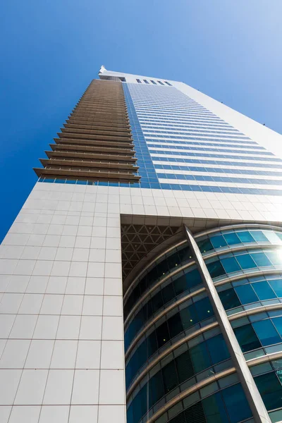 ドバイ アラブ首長国連邦 2021ドバイ エミレーツタワーで非常によく知られているランドマークのショット — ストック写真
