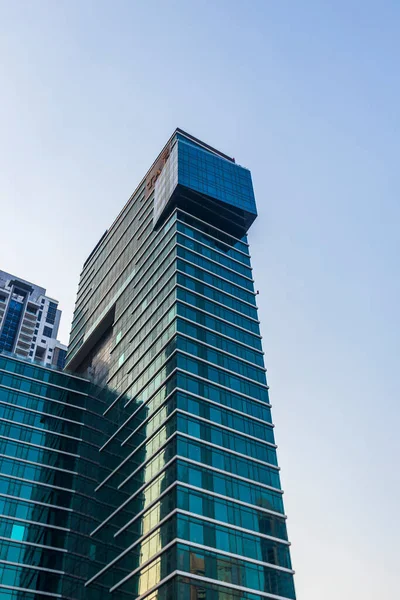 Dubai Verenigde Arabische Emiraten 2021 Moderne Torens Business Bay District — Stockfoto