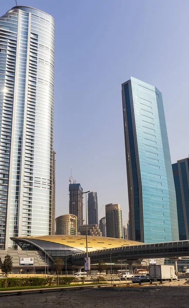 Dubai Verenigde Arabische Emiraten 2021 Sheikh Zayed Road Dubai Mall — Stockfoto