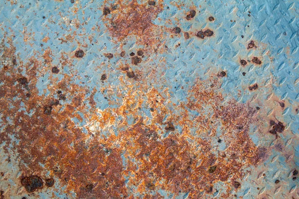 旧生锈的金属板 — 图库照片
