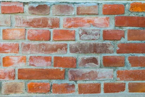 Piros tégla fal háttér és textúra — Stock Fotó