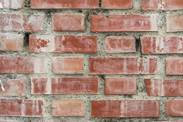 Piros tégla fal háttér és textúra — Stock Fotó