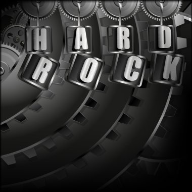 arka plan hard rock metal Mekanizmalı