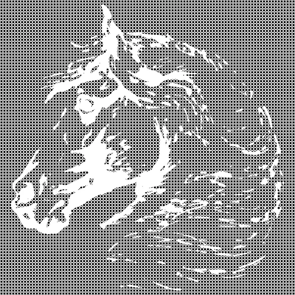 Häst textural bakgrund — Stock vektor