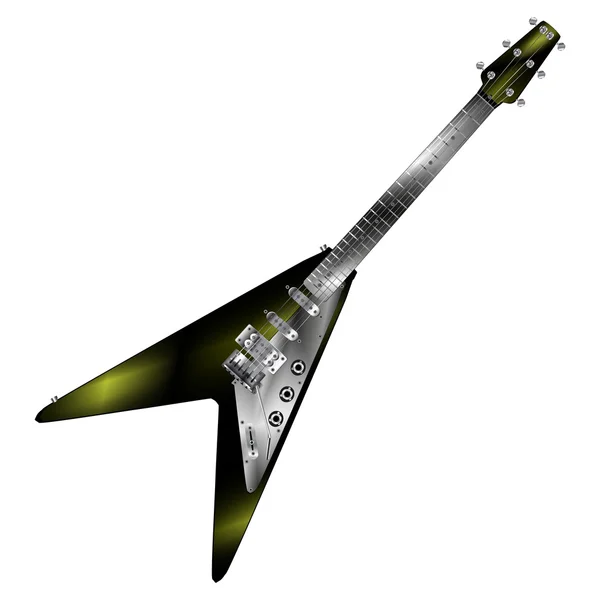 Guitarra eléctrica — Vector de stock