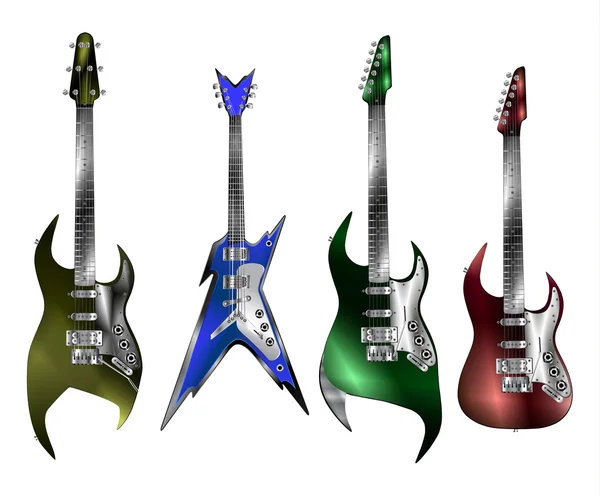 Rock gitaar — Stockvector