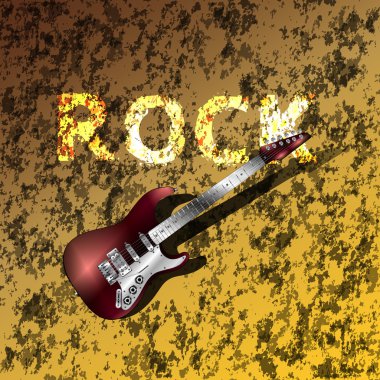 müzik arka plan elektro gitar rock
