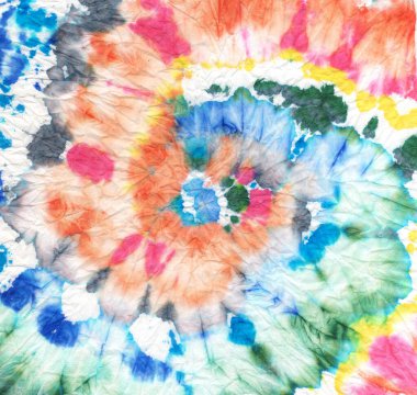 Gül kravat boyası. Tye Style Deseni. Parlak Eski Klasik Doku. 1960 model kravat boyası. Gökkuşağı Batik dokusu. Yeşil Süslü Fırça Yazısı. Renkli Tye 60 'lar. Batik Biçimi.