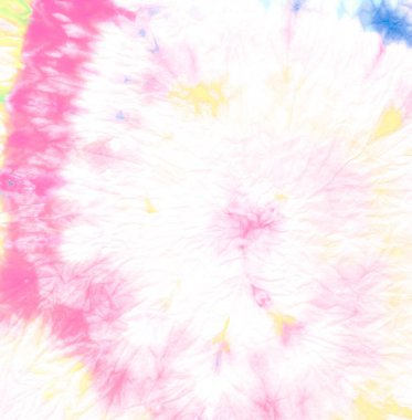 Pastel Psychedelic Kaleydoskop. Tye Spiral Doku. Ikat Soyut Sanatının Çemberi. 1960 Psikedelik Kaleydoskop. Bohem Eğlence Boyası. Mavi Deniz Çiçeği DokusuName. 