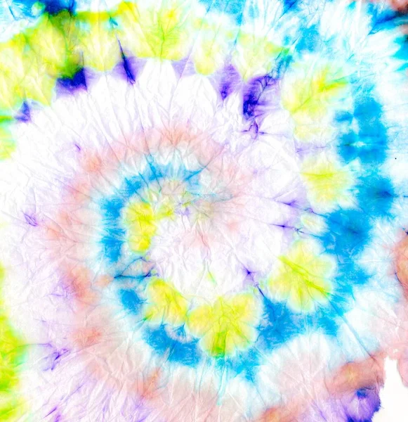 Rose Tie Dye Färgad Spiral Bakgrund Effekt Boho Repeat Paint — Stockfoto