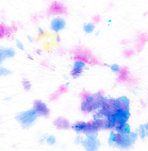 Galaxy Psychedelic Kaleidoskop Gefärbte Swirl Paint Denim Cool Dekorieren Kunst — Stockfoto