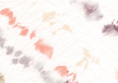  White Tie Dye Wash. Die Print Shirt Designs.  Hippie Culture Kaleidoscope Tie Dye Wash. Traditional White Background. Soft Tie Dye Wash. Multi Ink Print. Die Simple. 