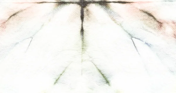 レインボー ウォッシュ インクカラークラフトの背景 ファブリックホリデーインドネシアタイ染料ウォッシュ水彩ピンクイラスト ライト ウォッシュストライプ バティック 死んだ光 — ストック写真