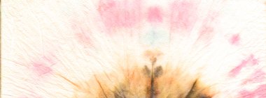  Kahverengi kravat boyası, çok katlı boya deseni. Shibori Yaz Endonezya Kravat Yıkama. El yapımı Yaşlılık Geçmişi. İpek kravat boyası, Batik mürekkep boyası. Tiedye Modern. 