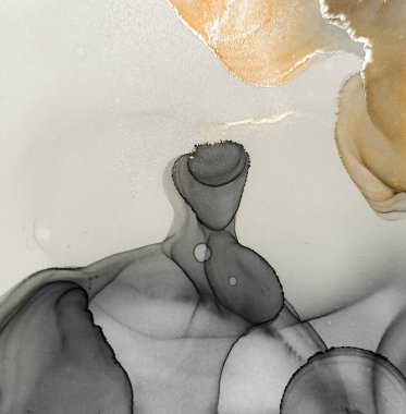 Siyah mermer. Mürekkep Akımı Antik Duvarı. Foil dokuyu karıştır. Gradyan Mermer Altın Siyah. Kağıt, Splashs Illustration 'ı izole etti. Modern Zarif Doku. Eski Zarif El.