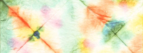 Retro Tie Dye Wash Inkoust Spirála Legrační Ilustrace Opakujte Closeup — Stock fotografie