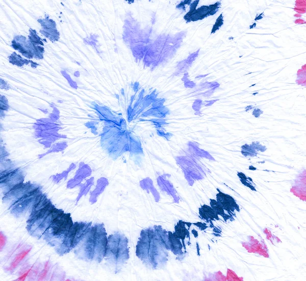 White Tie Dye Hintergrund Gefärbtes Boho Craft Pattern Hippie Modern — Stockfoto