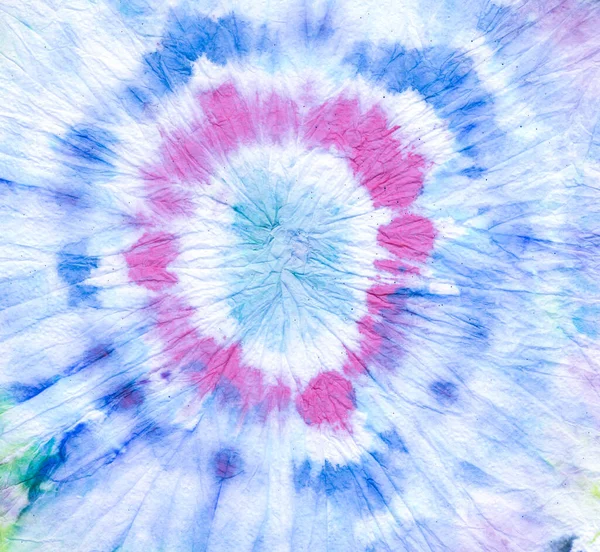 Blue Tie Dye Hintergrund Tiedye Boho Silk Designs Gedruckt Vibrant — Stockfoto