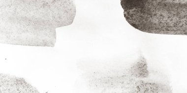 Fırça darbesi şablonu. Gri Boya Fırçası Mürekkep Çizimi. Asyalı Huysuz El Yazısı Dekorasyonu. Arkaplan Fırça Darbesi Şablonu. Ürkütücü Altın Boya Fırçası. Parşömen.