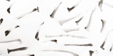 Fırça darbesi şablonu. Çin Vuruşu Çizgisi Çizimi. Çin Grungy Fırça darbesi baskısı. Arkaplan Fırça Darbesi Şablonu. Çocuksu kağıt fırçası. Metalik.