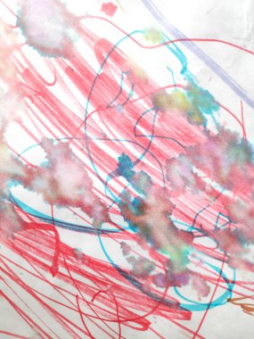 Üçgen Tasarım Elementleri Arkaplanı. Aquarelle Kirli Yüzey. Duvar Sanatı Tuvali. Artistik Bebekçe Yazdırma. Dinamik Çocuklar Tasarımı. Çizim.