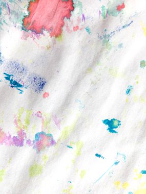 Duvar Sanatı Tuvali. Sanatsal Çocuk Kartı. Yağ Dinamik Şablonu. Üçgen Tasarım Elementleri Arkaplanı. Gelecekçi Babyish yüzeyi. Grunge Boyama.