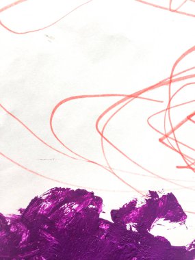 Üçgen Tasarım Elementleri Arkaplanı. Tebeşir Vibrant Illustration. Duvar Sanatı Tuvali. Sanatsal çocuksu çizim. Modern Çocuk Ressamlığı. Havalı Tasarım.