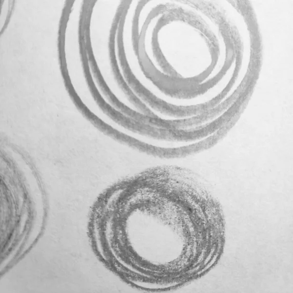 Handwritten Circles Polka Halftone Grunge Watercolor Design Stroke Invitation Elegant — Stock Photo, Image
