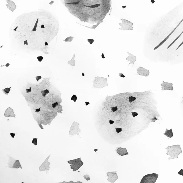 Рукописные Круги Циркулярный Серый Эскиз Акрилового Покрытия Творческий Хаос Ретро — стоковое фото