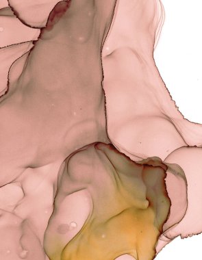 Soyut Mürekkep Sanatı. Dijital Sanatsal Yazdırma. Dust Canvas 'ı karıştır. Sarı Parıltılı Soyut Mürekkep Sanatı. Uzay Rengi Sıçraması Boyama. Pastel tuval. İpek Turuncu Soyut Mürekkep Sanatı. Pastel Renk