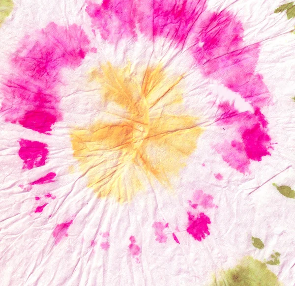 Πλύσιμο Ροζ Γραβάτα Μελάνι Εκτύπωση Μαλακά Σχέδια Βαμβάκι Απλή Διακόσμηση — Φωτογραφία Αρχείου