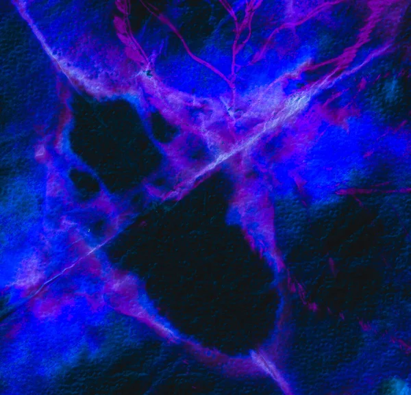 그라운드 Dyed Multi Silk Illustration Fabric Splatter Kaleidoscope Tie Dye — 스톡 사진