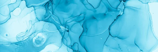 미술을 익혀야 디지털 디자인 바다의 화환이다 2007 Turquoise Modern Ink — 스톡 사진